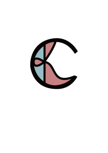 I wanted to create a logo that was simple and included my initials in an interesting way. I wanted my logo to be friendly and inviting by going with flowy curvy lines.